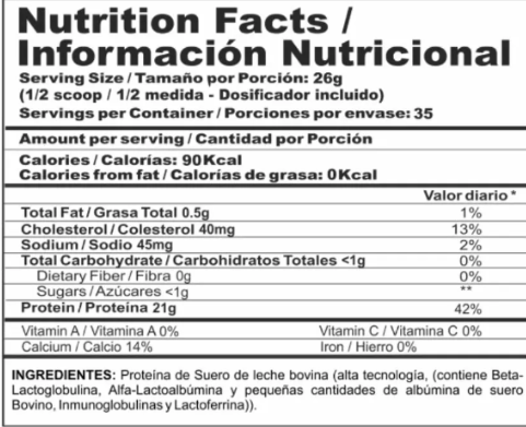 Proteina Bipro 2lb Chocolate